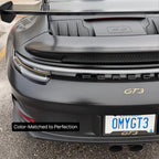 Custom Carbon Fiber License Plate Frame