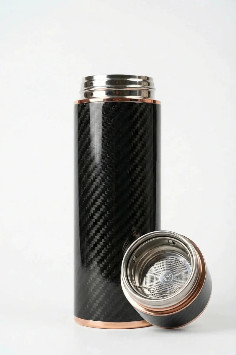 Carbonflow Gold (Real Carbon Fiber Waterbottle)