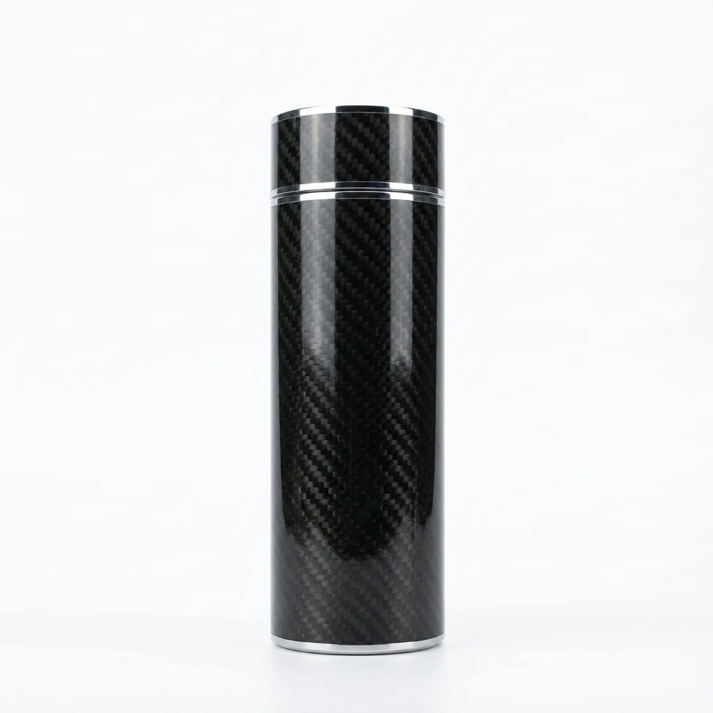 Carbonflow Silver (Real Carbon Fiber Waterbottle)