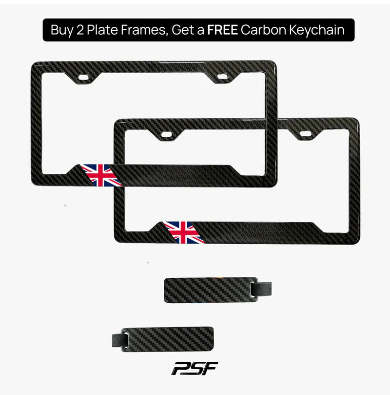 United Kingdom (UK) Flag Plate Frame